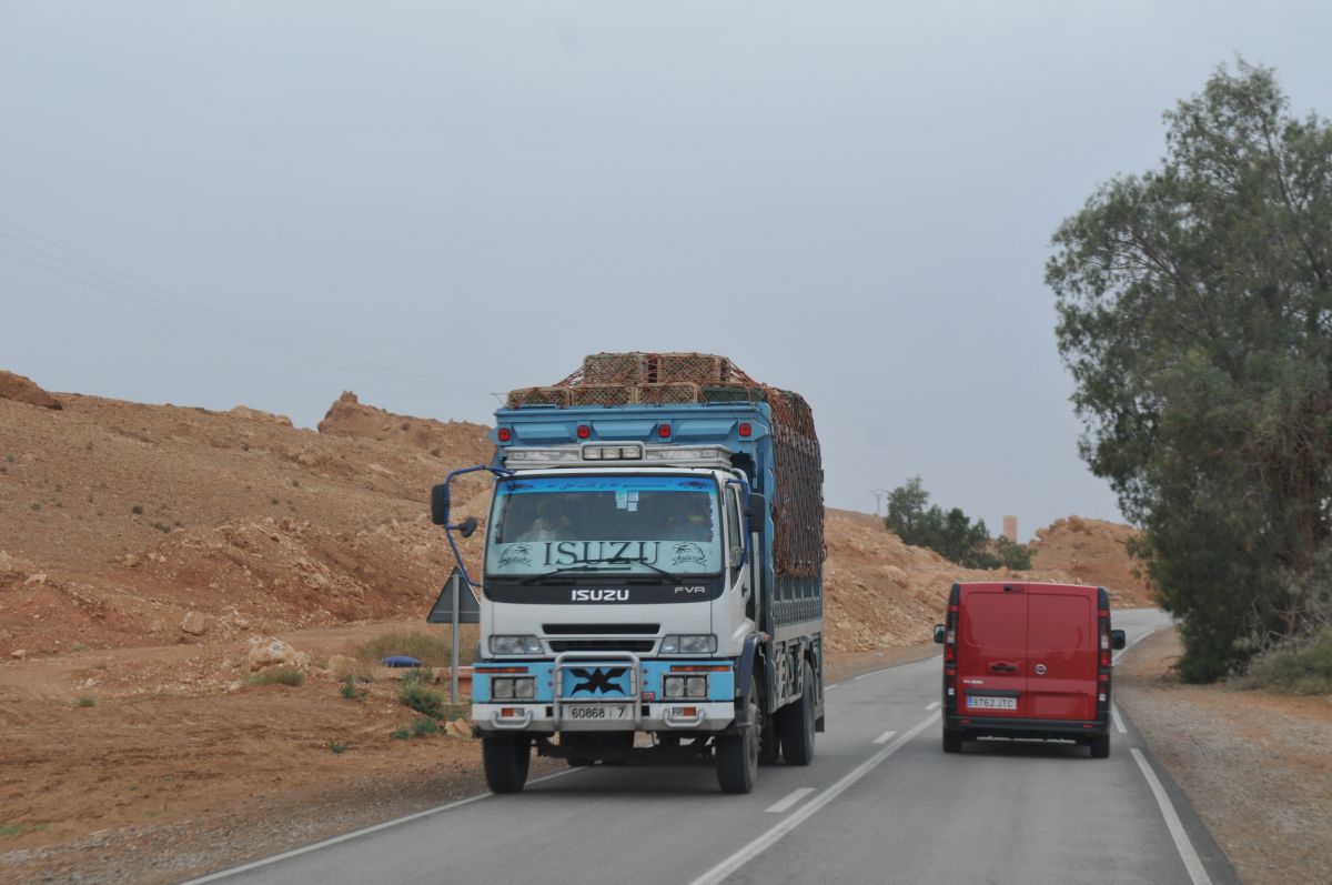 Trucks in Marokko groter en moderner