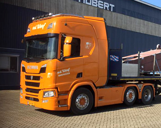 Scania R500 voor Van der Werf Bakhuizen