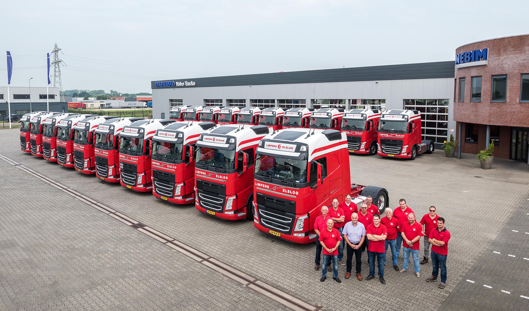 30 Volvo's FH voor Limpens Elsloo