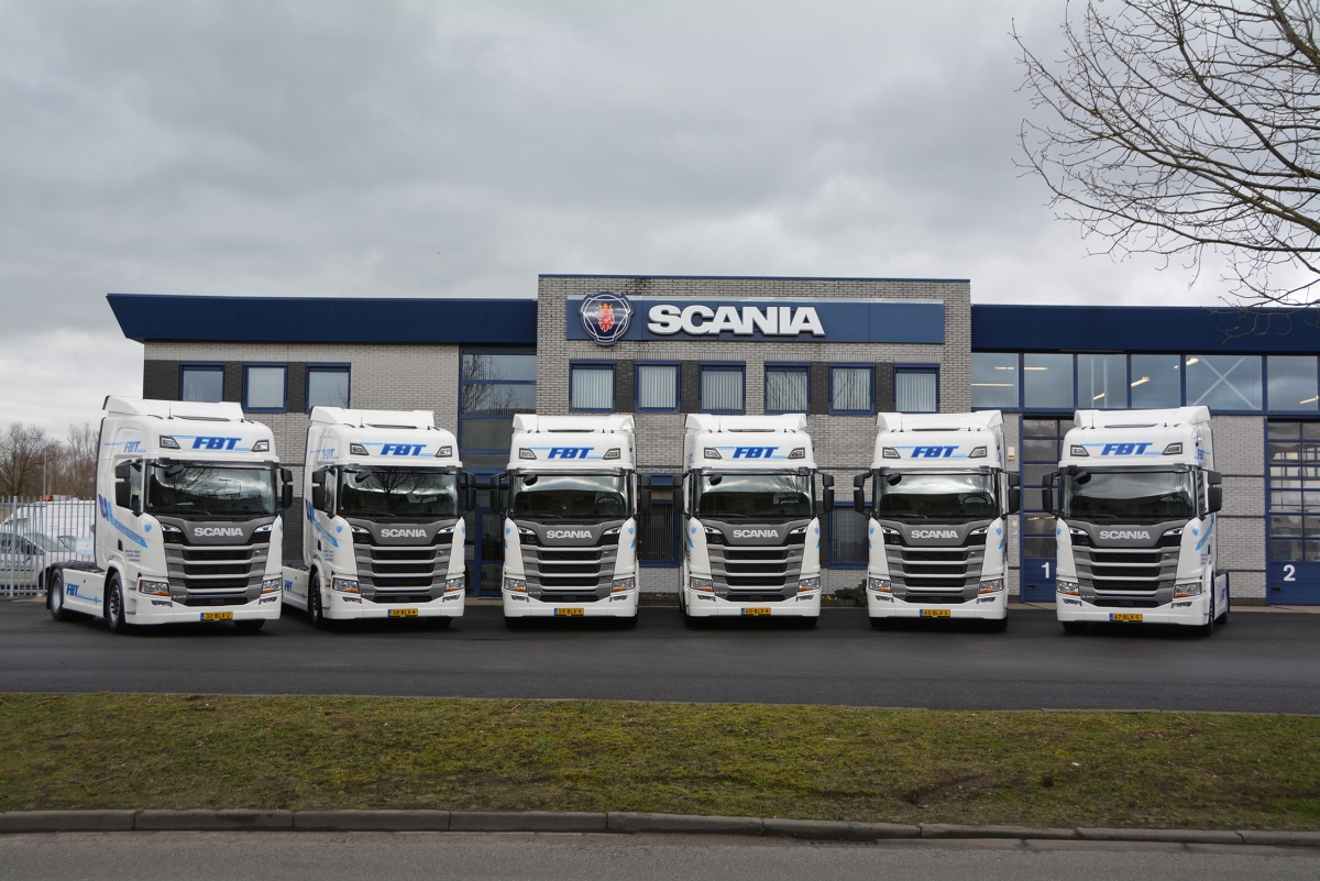 Nieuwe Scania's voor Fred Biskop