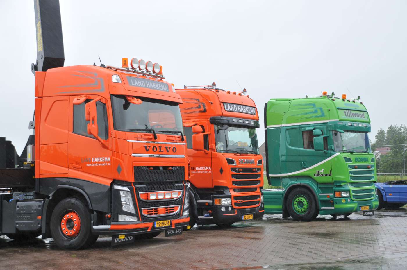 Verregende Truckshow Burdaard 2019
