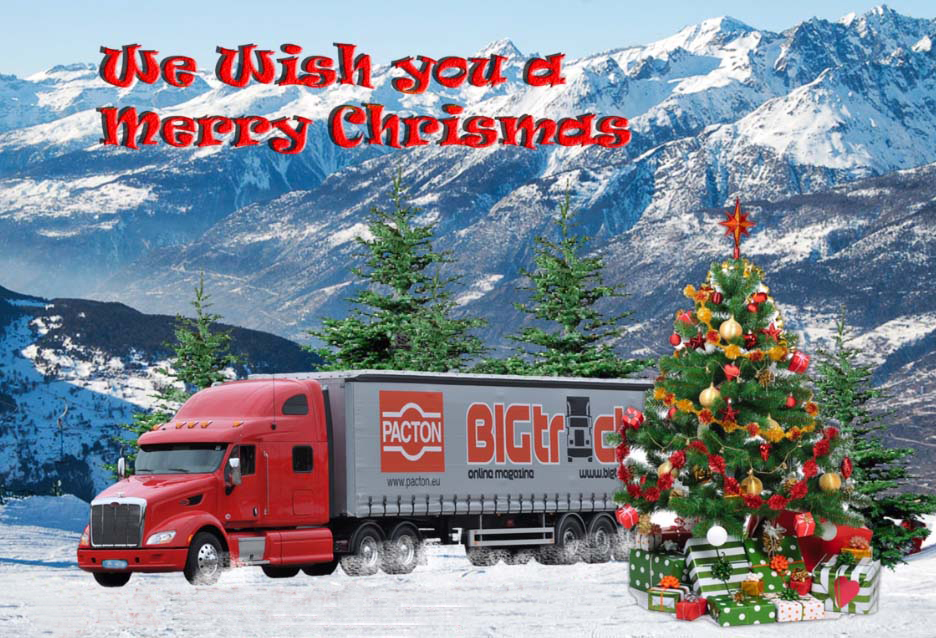 BIGtruck wenst je een mooie kerst!