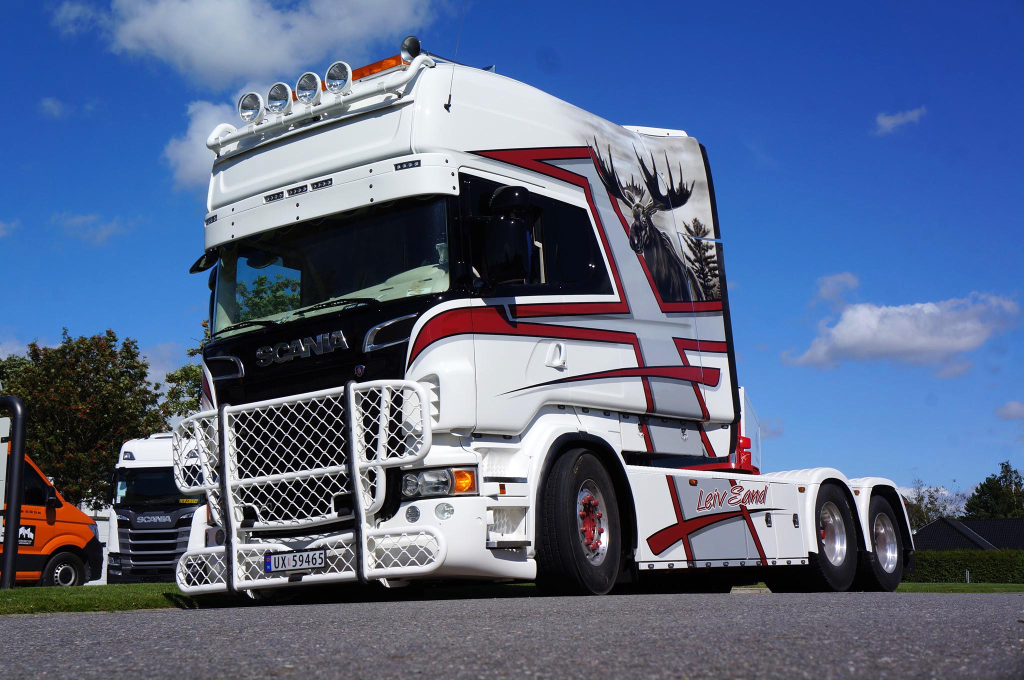 Scania R620 Long Line Scania R620 Longline voor Leiv Sand