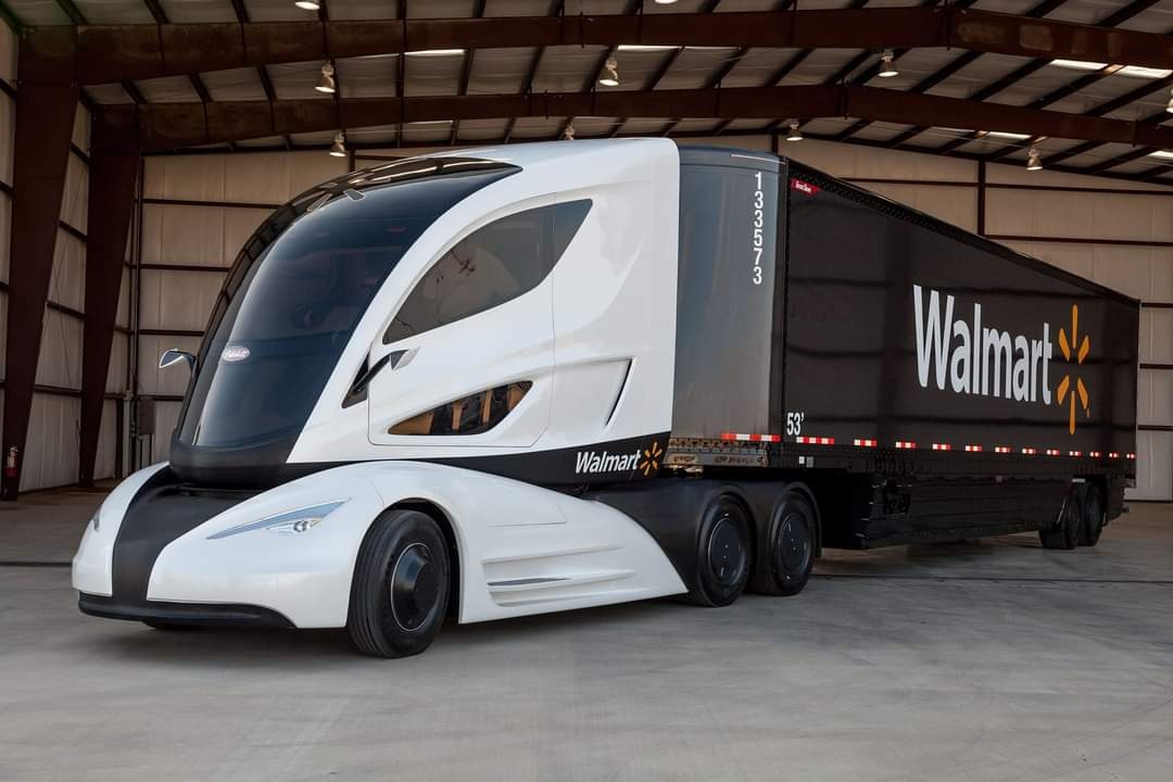 Walmart Prototype Peterbilt Hybride prototype voor Walmart