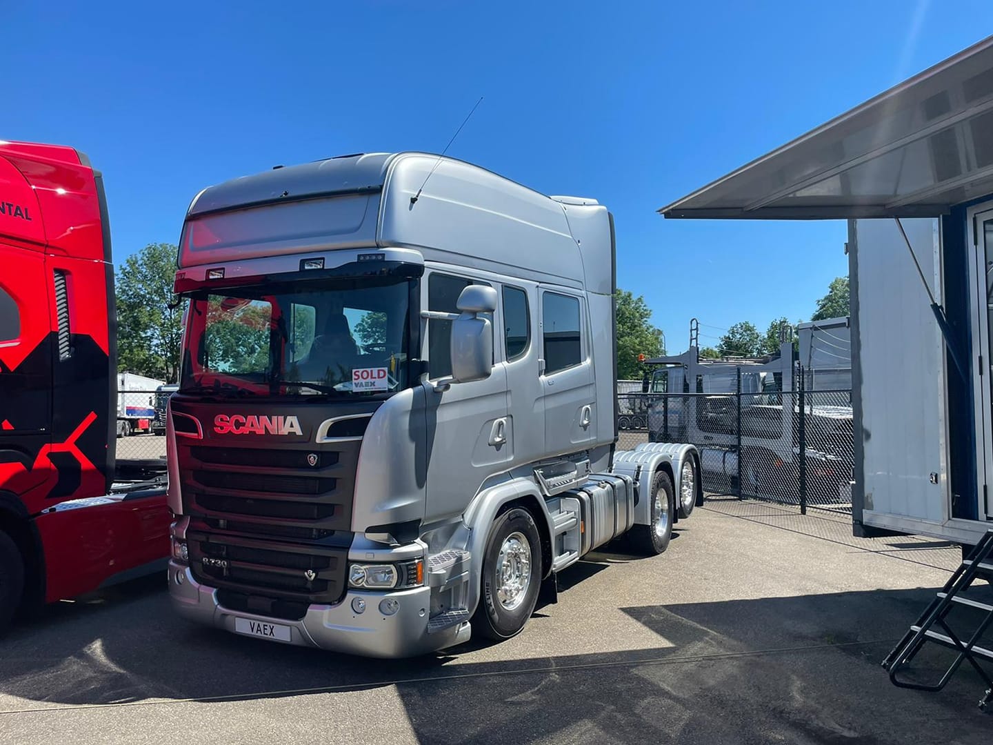 Bijzondere Scania R Topline Crewcab bij Vaex