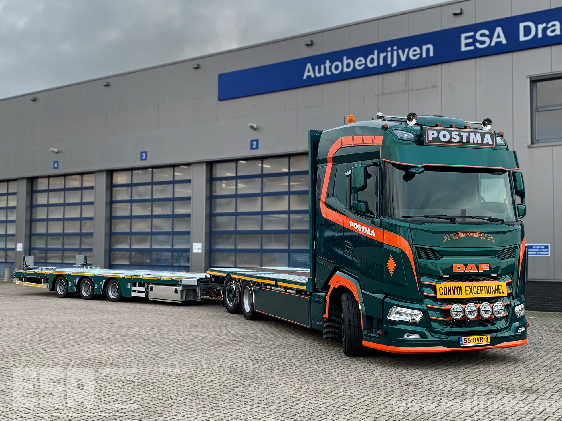 DAF XG combi voor Postma Grijpskerk