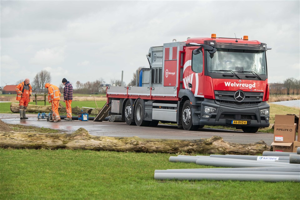 Volledig elektrisch boren bij Welvreugd Maasland