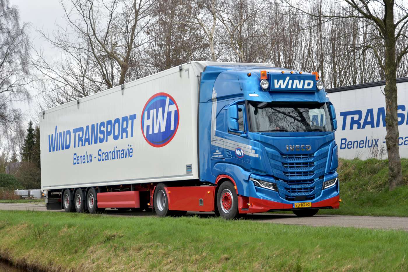 Iveco S-Way voor Wind Transport