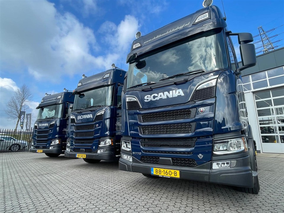 Drie keer Scania R770 voor Stolk Recycling