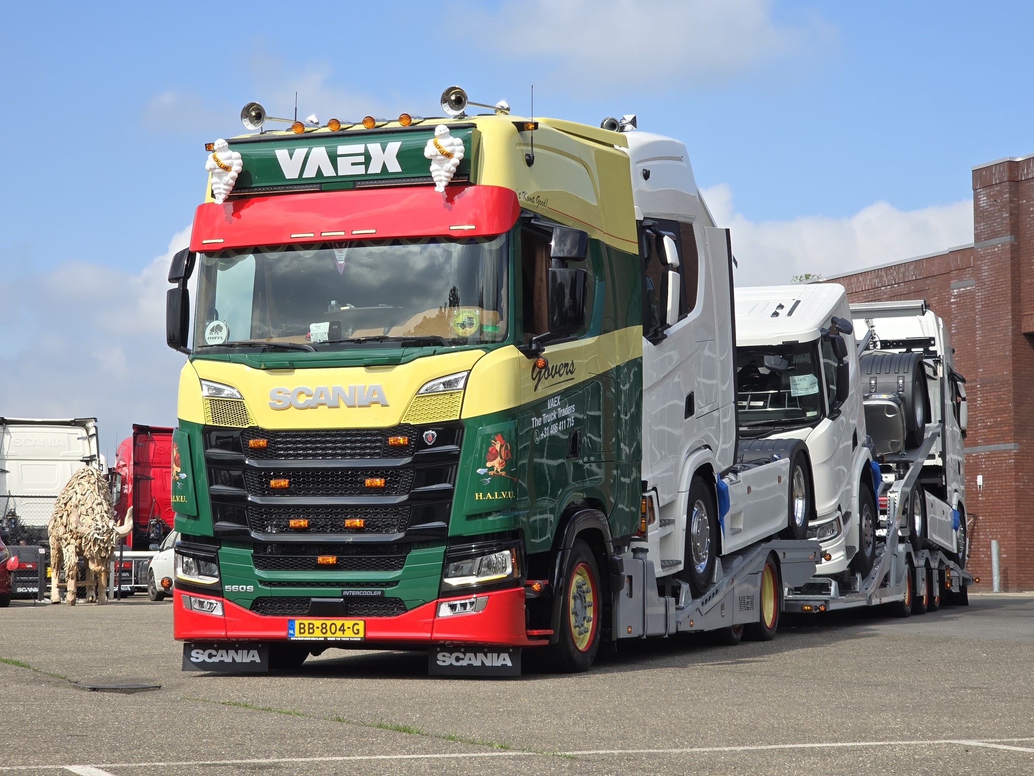 Vaex Scania Truck Transporter voor VAEX