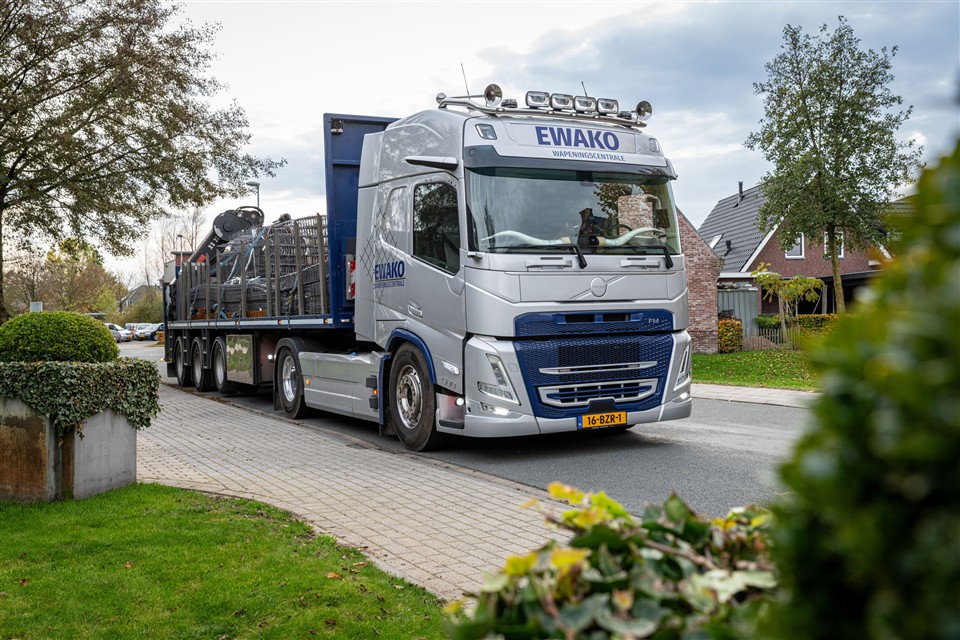 Toch niet elektrisch voor EWAKO Wapeningscentrale