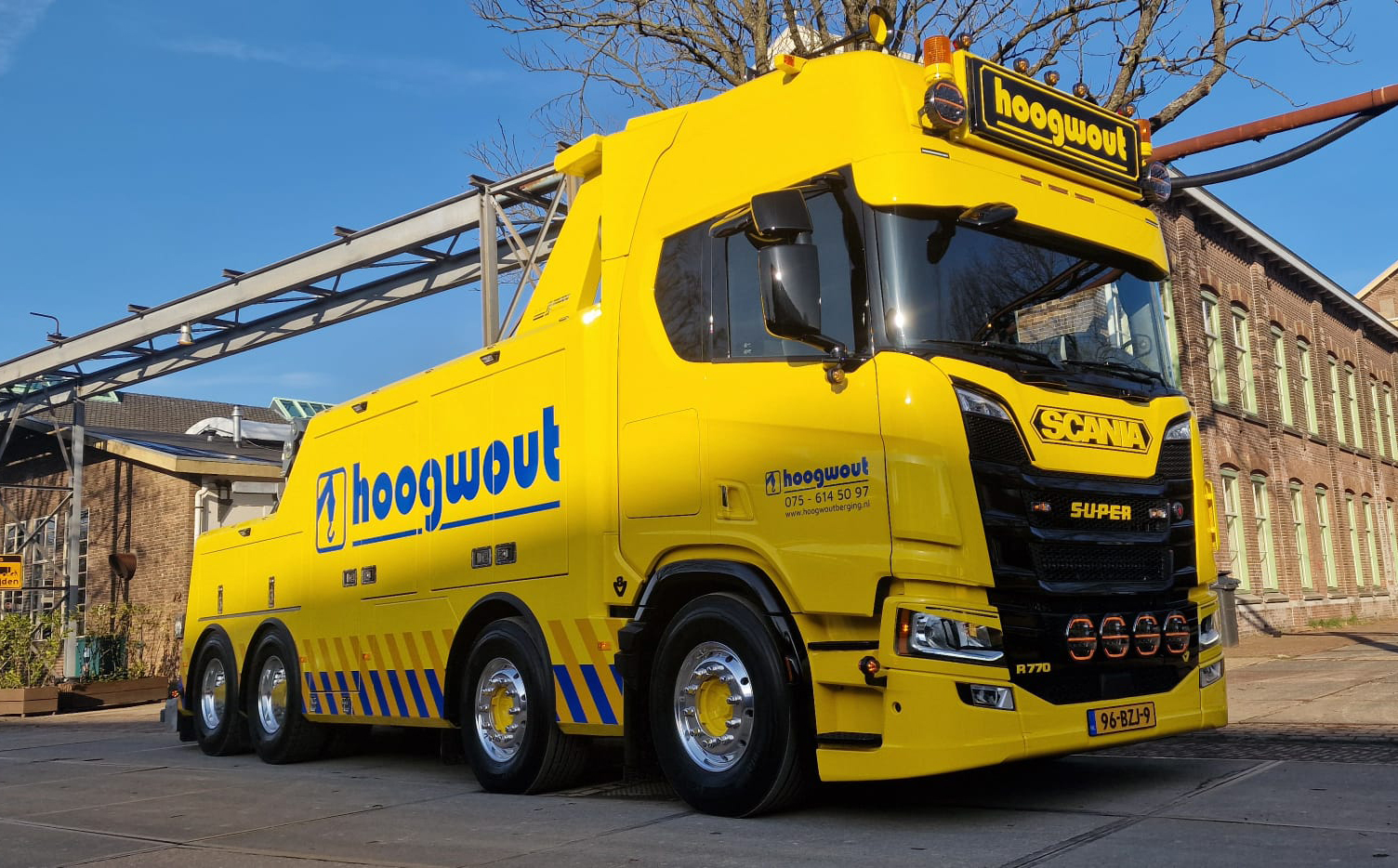 Scania R770 8x4 voor Hoogwout BergingScania R770 8x4 voor Hoogwout Berging