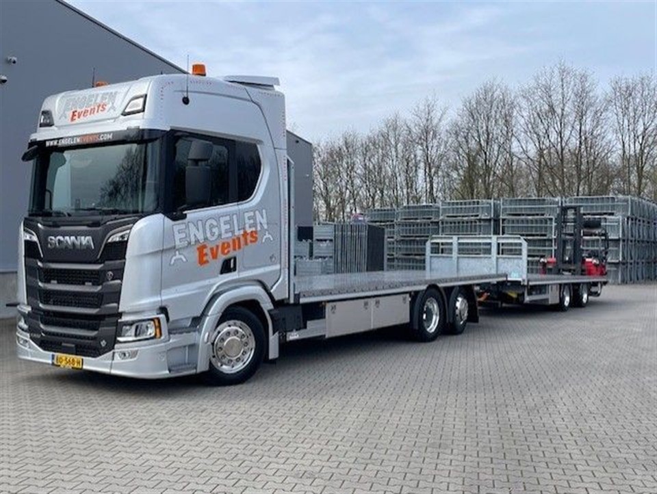 Geen hek te hoog voor Scania van Engelen