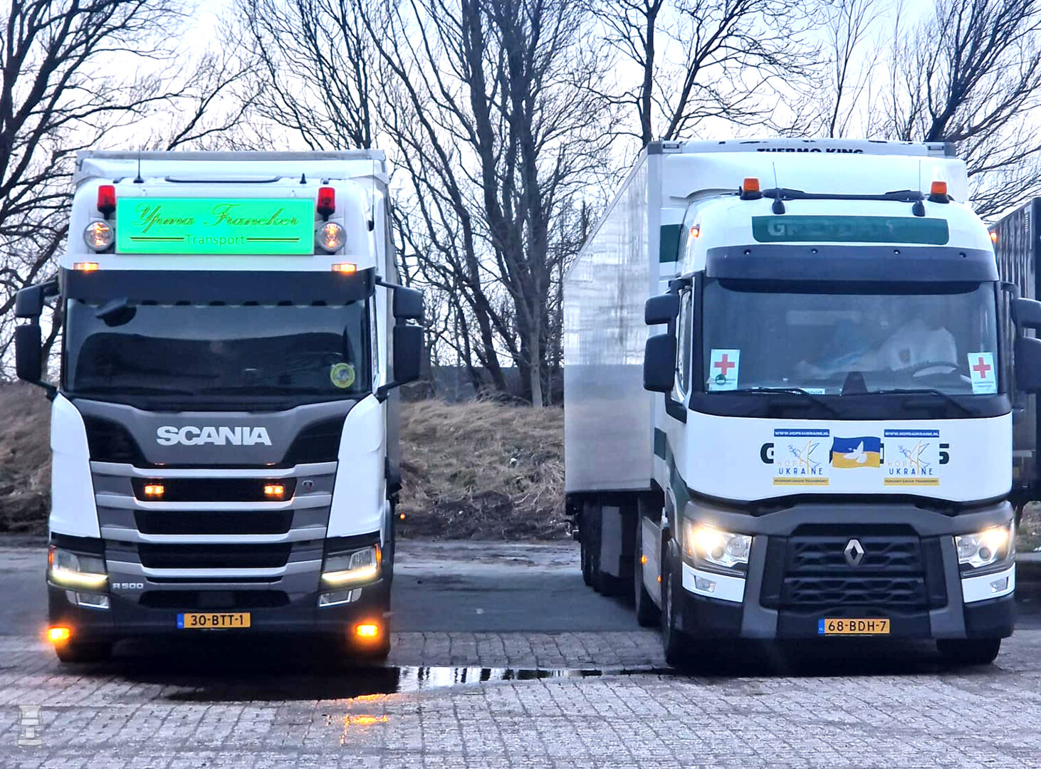 Trucks gezocht voor hulp aan Oekraïne