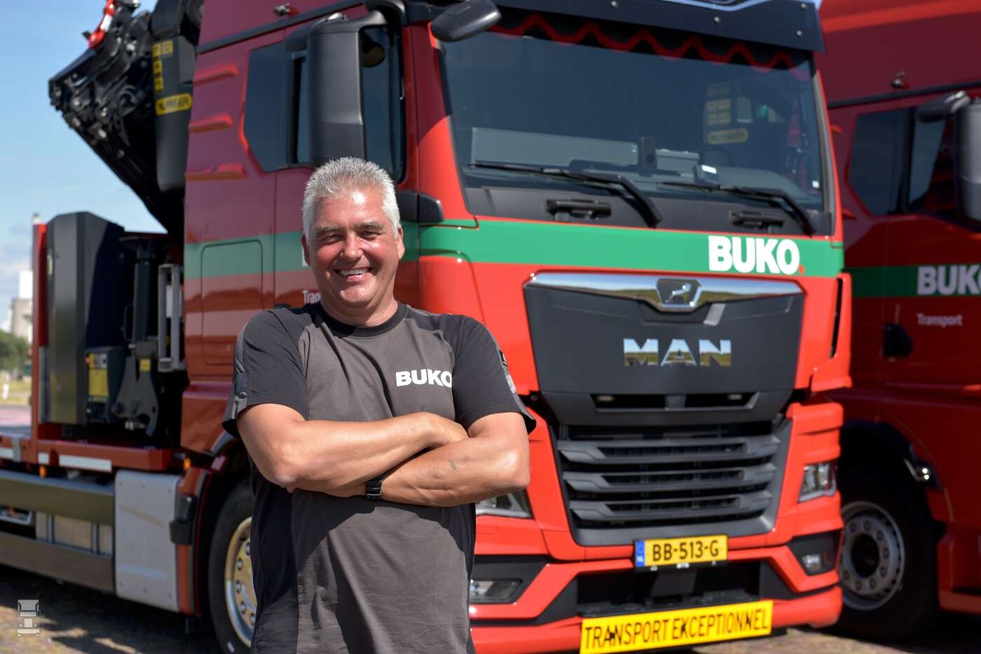 Drie MAN TGX autolaadkranen voor BUKO Transport