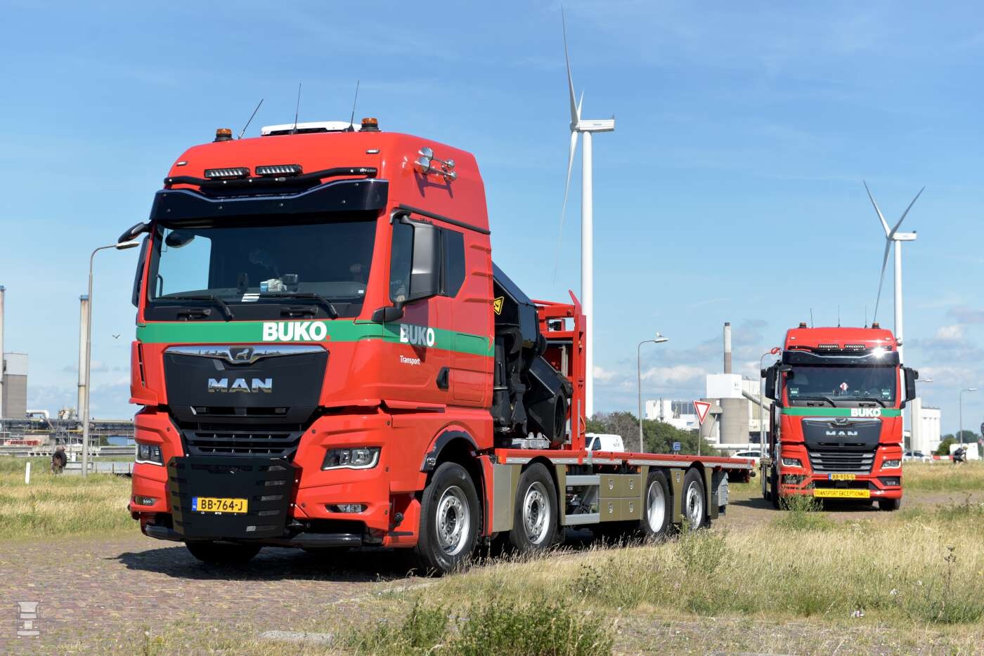 Drie MAN TGX autolaadkranen voor BUKO Transport