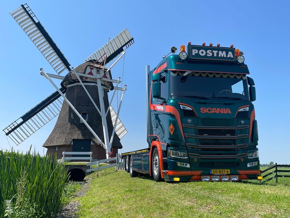 Scania 530S voor Postma Grijpskerk