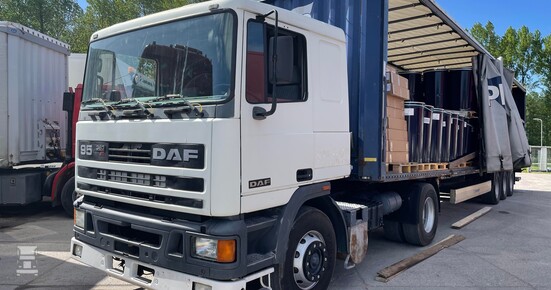 DAF 95 ATI in actie DAF 95 ATI in actie