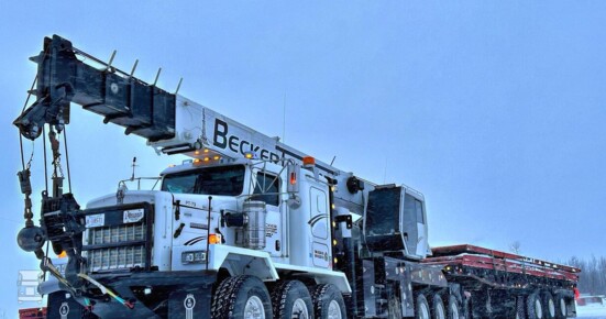 Kenworth C500 12x6 crane trailer