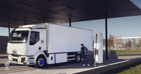 Renault Trucks E-Tech D charging Renault Trucks E-Tech D charging