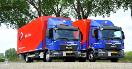 Nieuwe MAN trucks voor Koopman