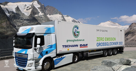 DAF CF electric Grossglockner DAF CF electric Grossglockner