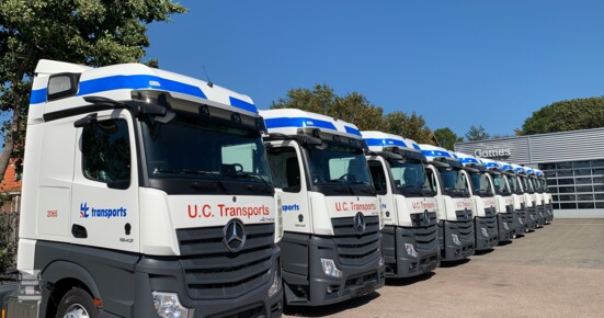 17x Actros voor UC-Transports 17x Actros voor UC-Transports
