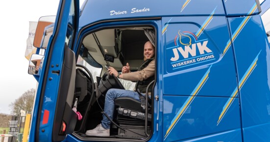 Nieuwe Volvo FH Aero voor chauffeur Sander 1