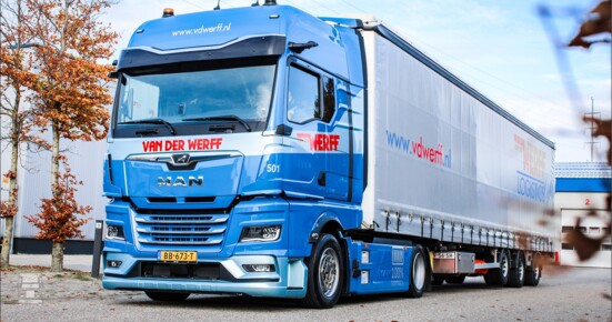 BIGtruck Van der Werff MAN eTGX electric truck BIGtruck Van der Werff MAN eTGX electric truck