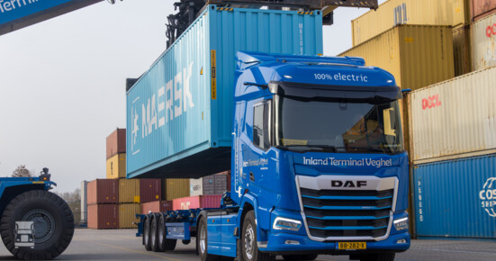 DAF XF Electric Terminal