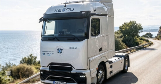 Keyou komt met 40-tons waterstof-trekker