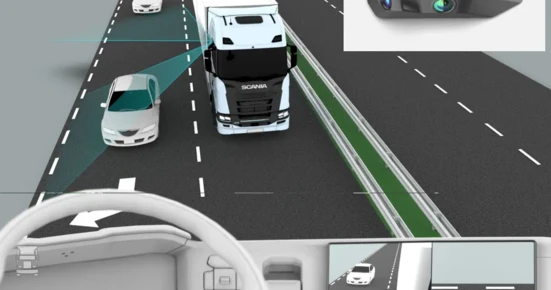 Scania camera systeem