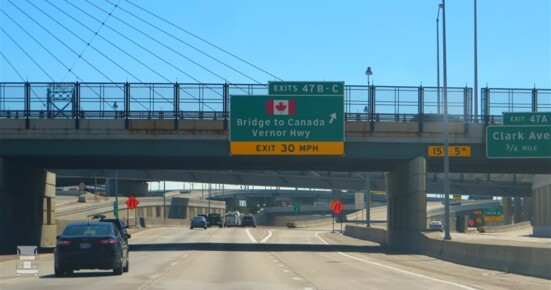 Exit_to_Ambassador_Bridge,_Detroit,_Michigan_(21585686279) (960 x 720)