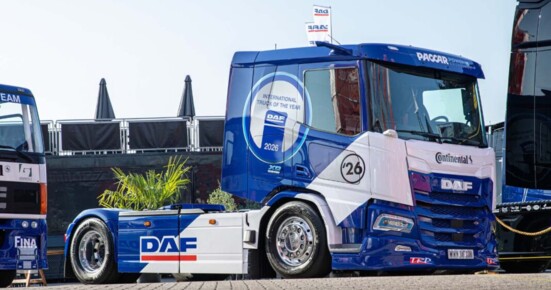DAF electric Race truck