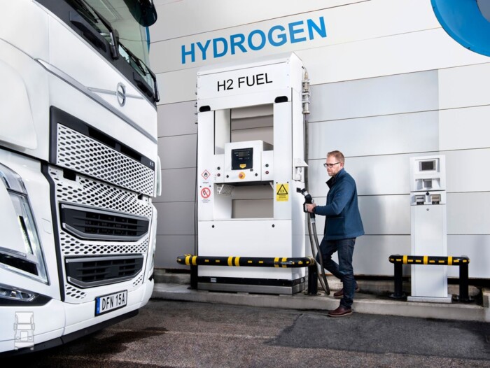 Volvo tankt waterstof