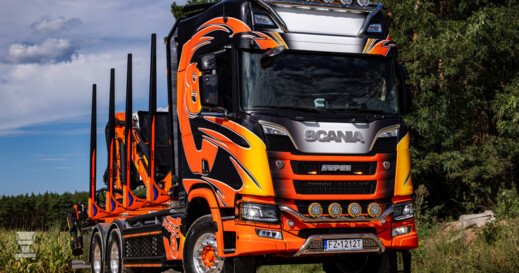 Scania R660 Timber Truck (7)