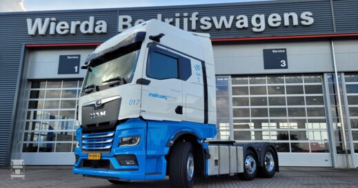 Melkweg Fritom MAN truck Melkweg Fritom MAN truck