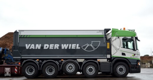 SCANIA  QUADRO vd Wiel rz gw