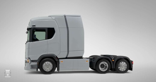 Scania BEV Battery behind cab 2-1400