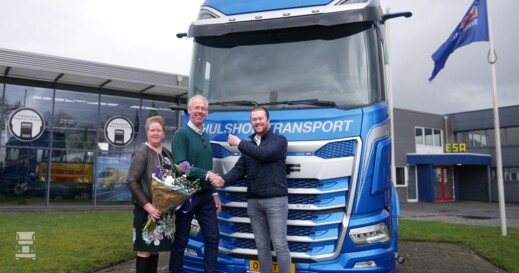 Hulshof aflevering DAF ESA Hulshof aflevering DAF ESA
