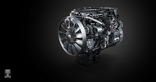 Mercedes OM 471 3e gen