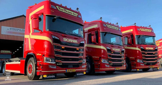 TopTrans Scania trucks