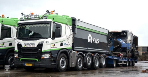SCANIA QUADRO vd Wiel voor Dieplader gw SCANIA QUADRO vd Wiel voor Dieplader gw