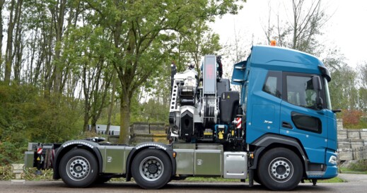 DAF XF Fassi kraan Elcar (8)