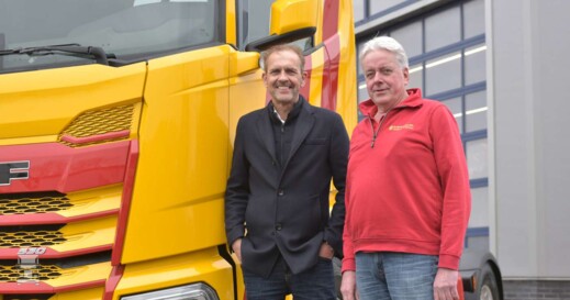 Links Klaas Elema, met Klaas Greving Links Klaas Elema, met Klaas Greving