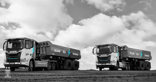 Scania elektrische mijnbouwtruck