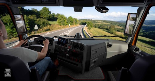 Renault Trucks Model Year 2025 - inside cab LR