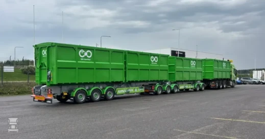 Finse Container combi 34 meter