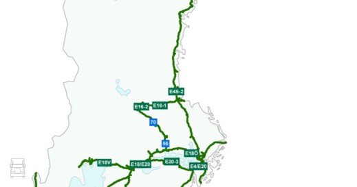Super Eco Combi Zweden route