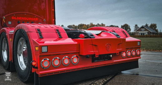 Oldenburger Scania achterbumper Oldenburger Scania achterbumper